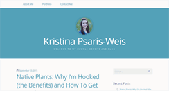 Desktop Screenshot of kristinaweis.com