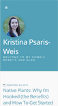 Mobile Screenshot of kristinaweis.com